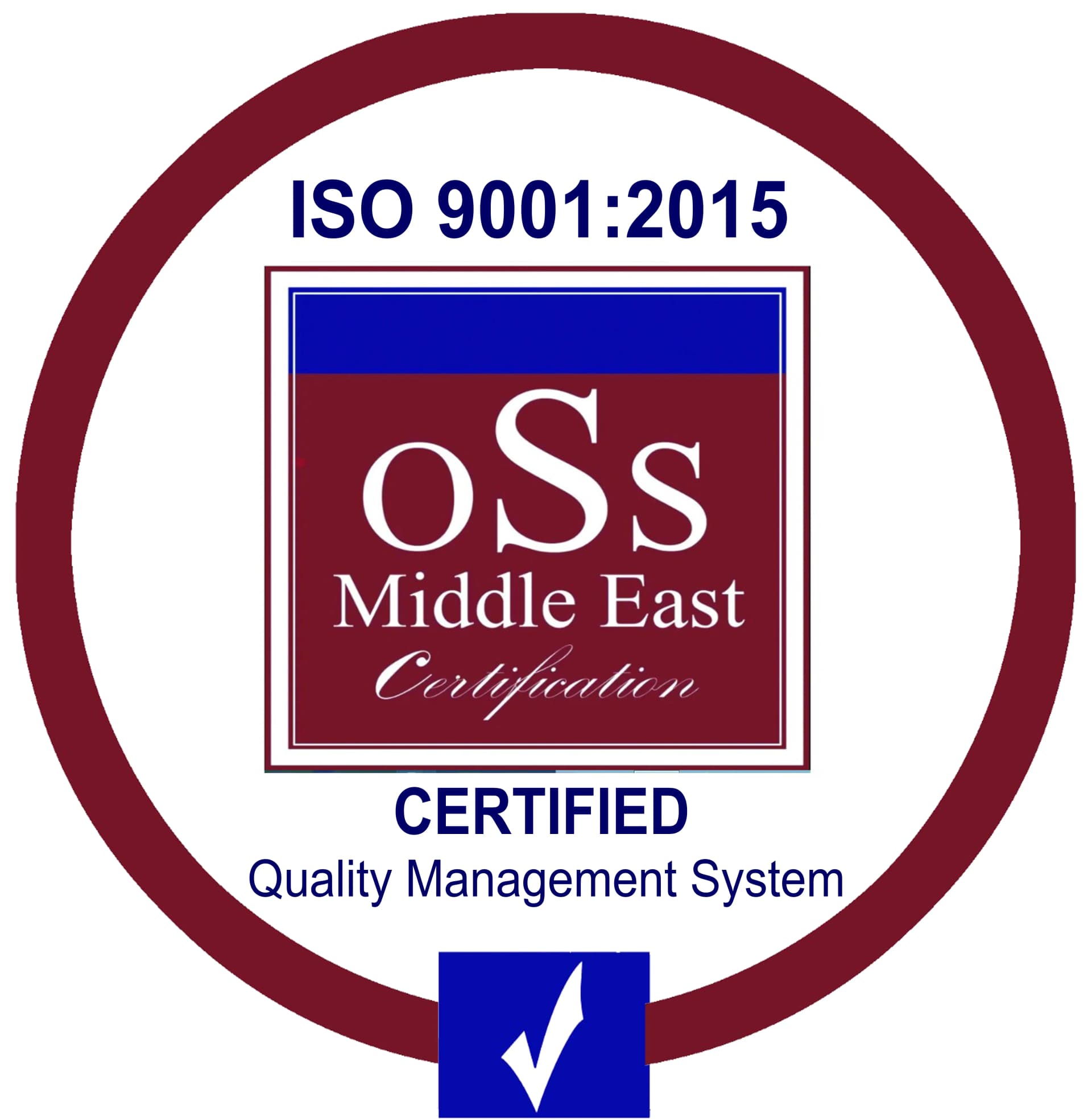 ISO 9001 certified by